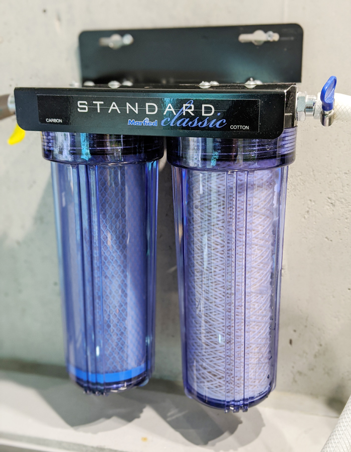 日本最大のブランド スタンダードタイプ+軟水化浄水器塩素除去 水換え